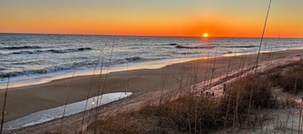 Rustic, charming beach house straight out of Old Kitty Hawk.  Ocean views