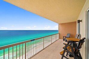 Property grounds -  Renovated for 26 season, 3-bedroom, 2-Bath condo, Oceanfront with Master views. (Panama City)