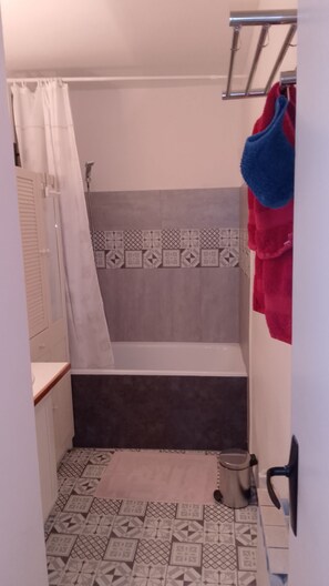 Hair dryer, toilet paper - 6-bed apartment with private garage (Nîmes)