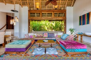 Living area - Casa Sol Bonito with Private Beach Club Access (Sayulita)