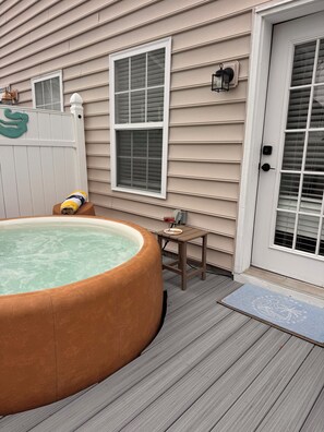 Idromassaggio all'aperto