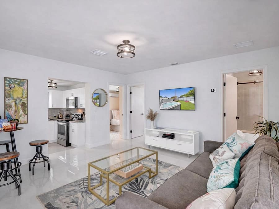 Área de sala de estar