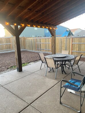 Opções para refeição ao ar livre