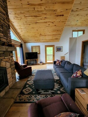 Living area - Gorgeous Vallecito Lake House (Bayfield)