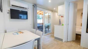 Mobile Home, vue jardin | Restauration