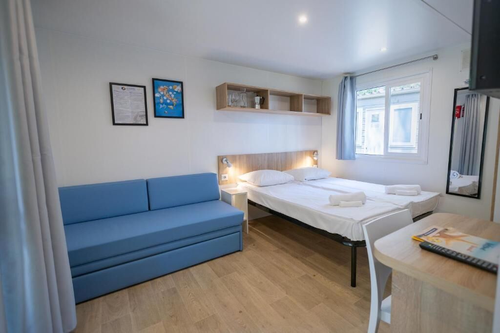 Mobile Home, vue jardin