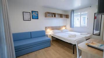 Mobile Home, vue jardin