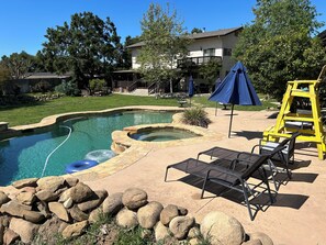 Pool - Winnebago set up on beautiful property with resort style pool and jacuzzi (Ojai)