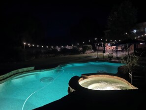 Pool - Winnebago set up on beautiful property with resort style pool and jacuzzi (Ojai)