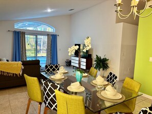 Dining - 610 Beautiful 5BR Single-Story W/ Pool in Resort (Davenport)
