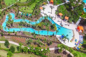 A heated pool - 7BR Resort Pool Home Near Disney - 8004 (Davenport)