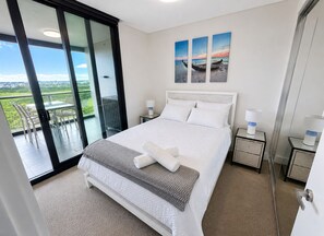 2 slaapkamers, een strijkplank/strijkijzer, wifi, beddengoed