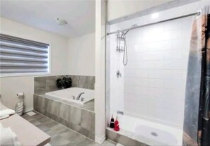 Towels, soap, toilet paper
