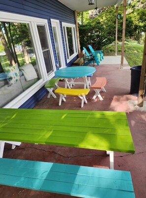 Udendørs spisemuligheder