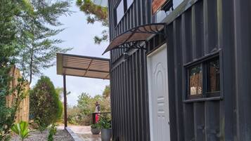 DĂ©tail de lâextĂ©rieur