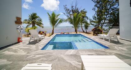 Villa Armoniosa - Stunning 4BR Beachfront Villa w/ Pool & Ocean Views