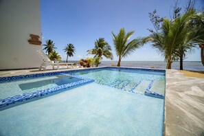 Pool - Villa Armoniosa - Stunning 4BR Beachfront Villa w/ Pool & Ocean Views (Placencia)