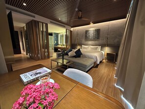Villa, Private Pool, Beach View | Premium bedding, down comforters, memory foam beds, minibar - Wyndham ocean villas (Hoi An)