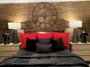 5 slaapkamers, een strijkplank/strijkijzer, wifi, beddengoed