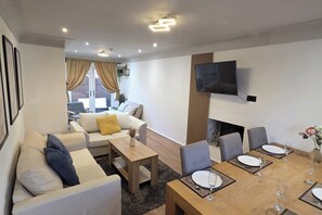 Interior - Modern family retreat with private hot tub (Chester)