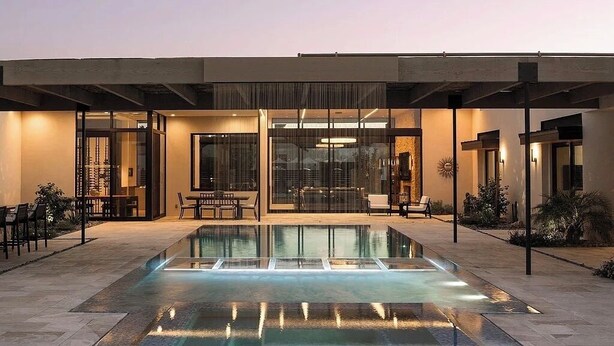 Pool - NEW SWSS 6BR Retreat, Golf Sim, Pool/Waterfall, Sport Court, Putting Green (Scottsdale)