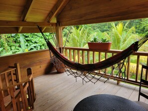 Deluxe Double Room, River View | Property grounds - Sabifi River Resort (Castle Bruce)