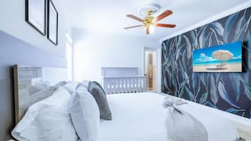 4 bedrooms, iron/ironing board, WiFi