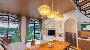 Villa, 2 camere da letto | Area soggiorno