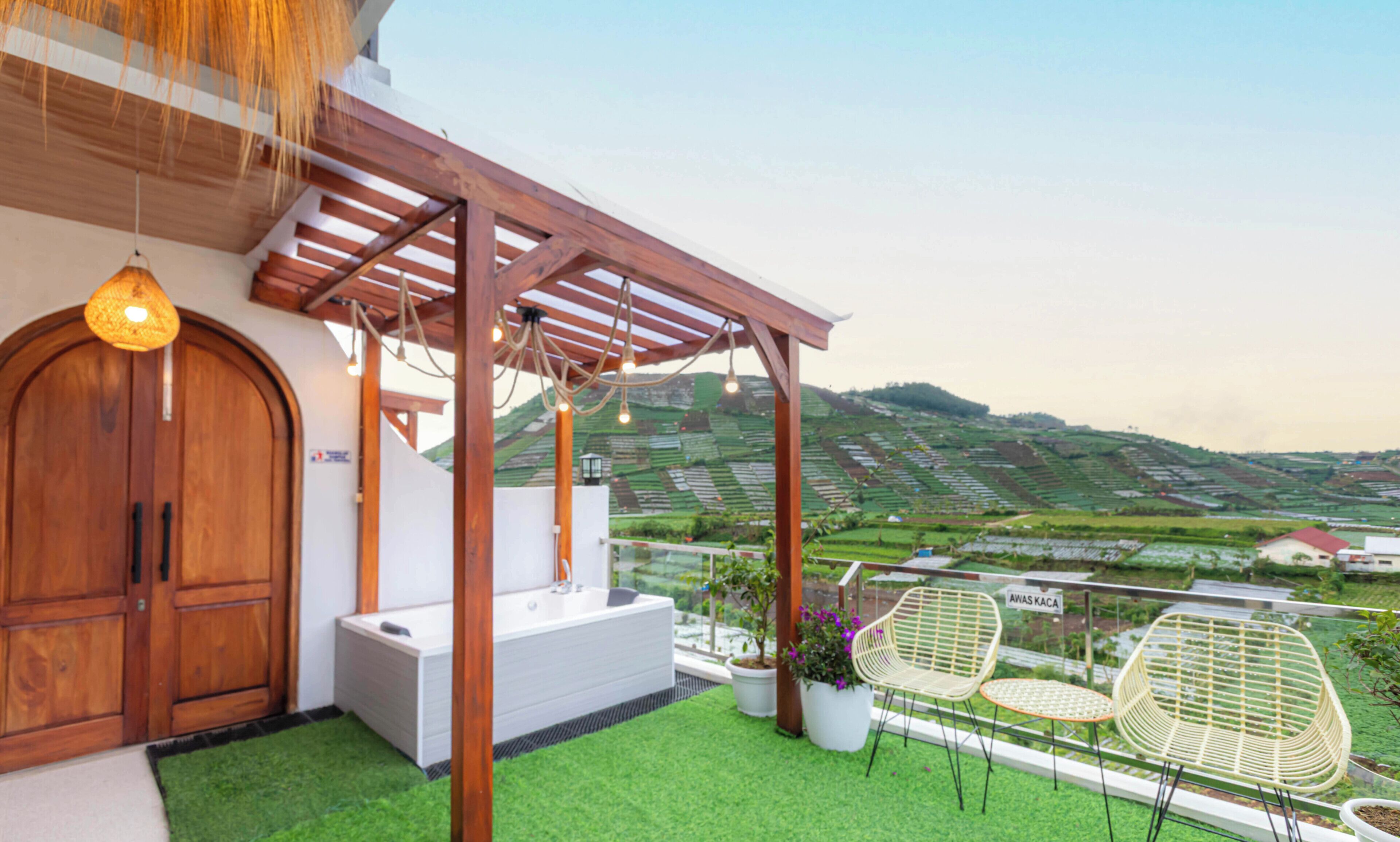 Rooftop terrace