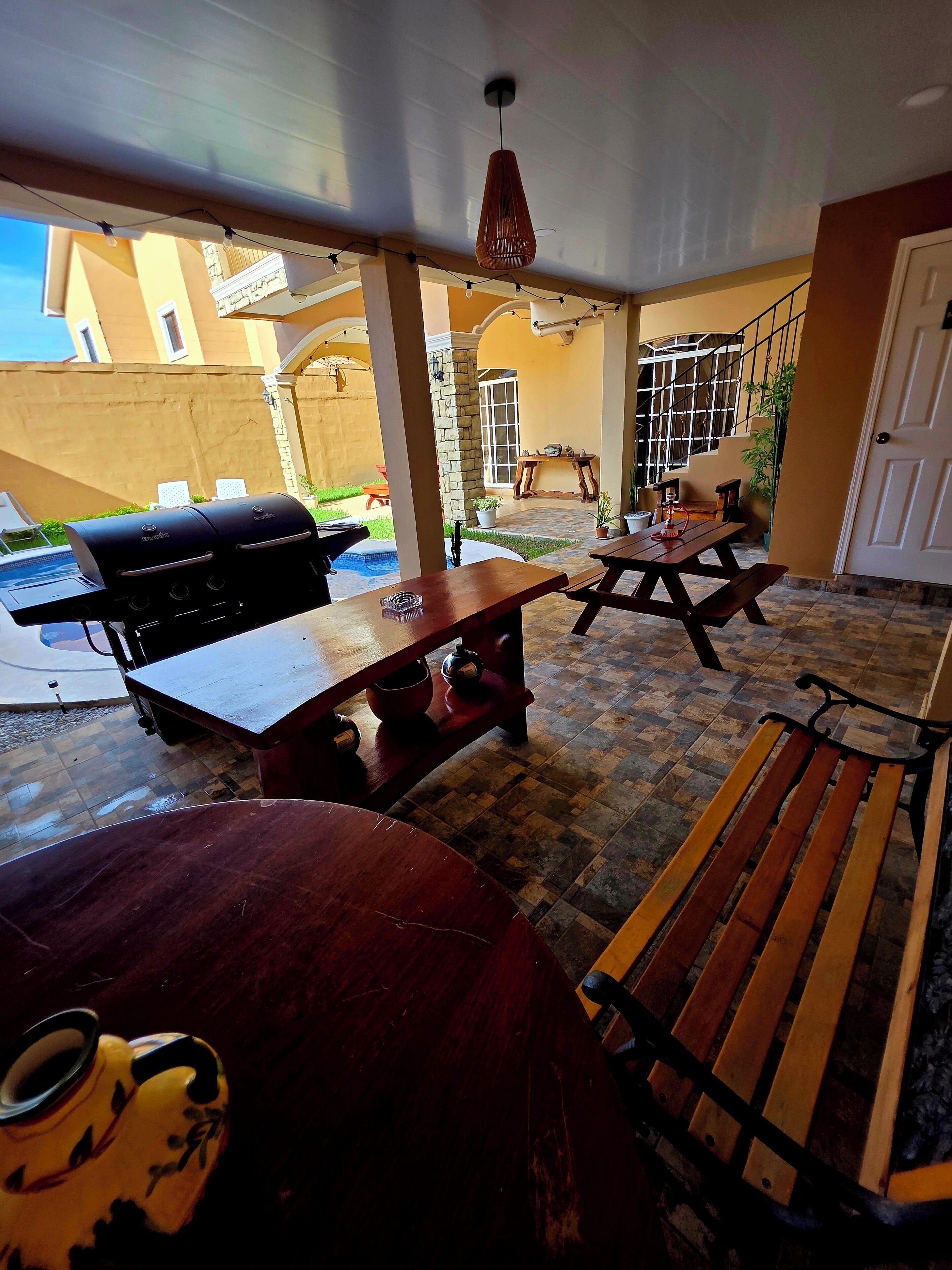 Restauration en plein air