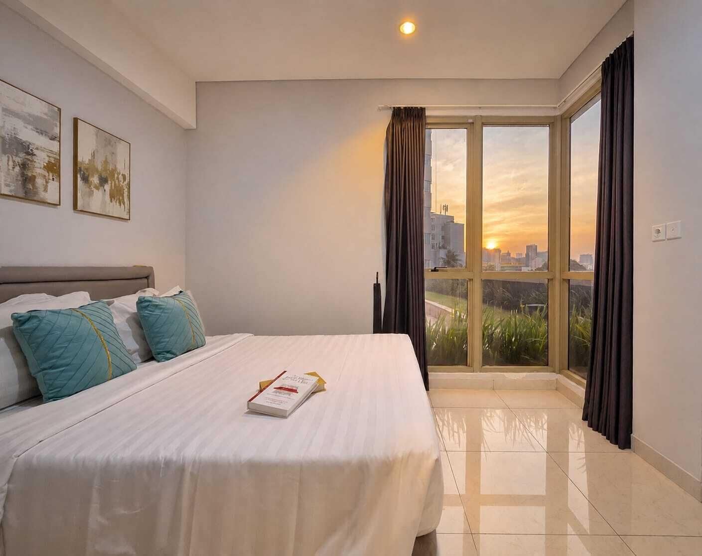 อพาร์ทเมนท์, 3 ห้องนอน, วิวเมือง | โต๊ะทำงาน, เตารีด/โต๊ะรีดผ้า, Wi-Fi ฟรี