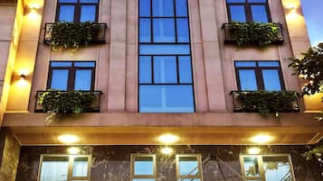 Façade de l’hébergement