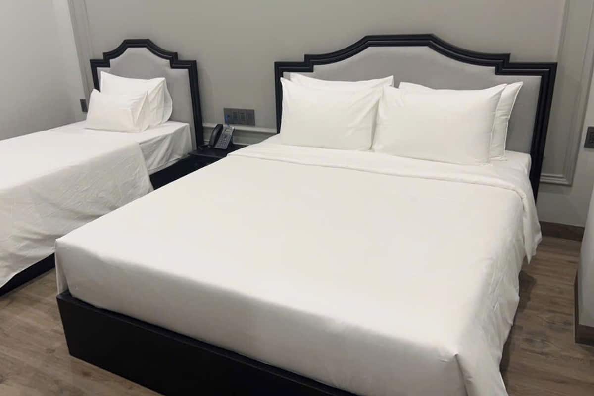 Trippelrum för familj