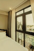 Executive tweepersoonskamer, uitzicht op stad | Kameruitzicht