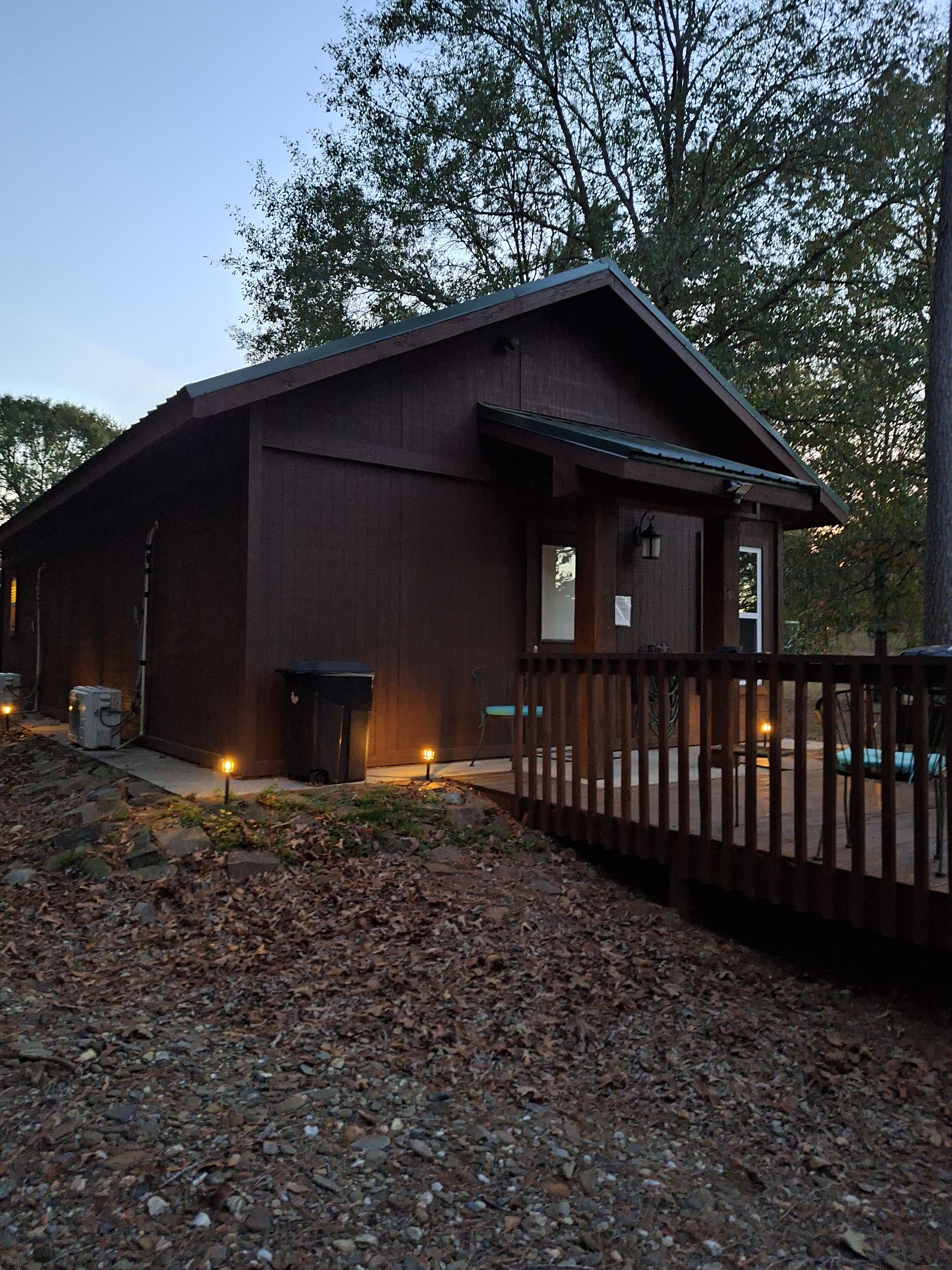 back deck area