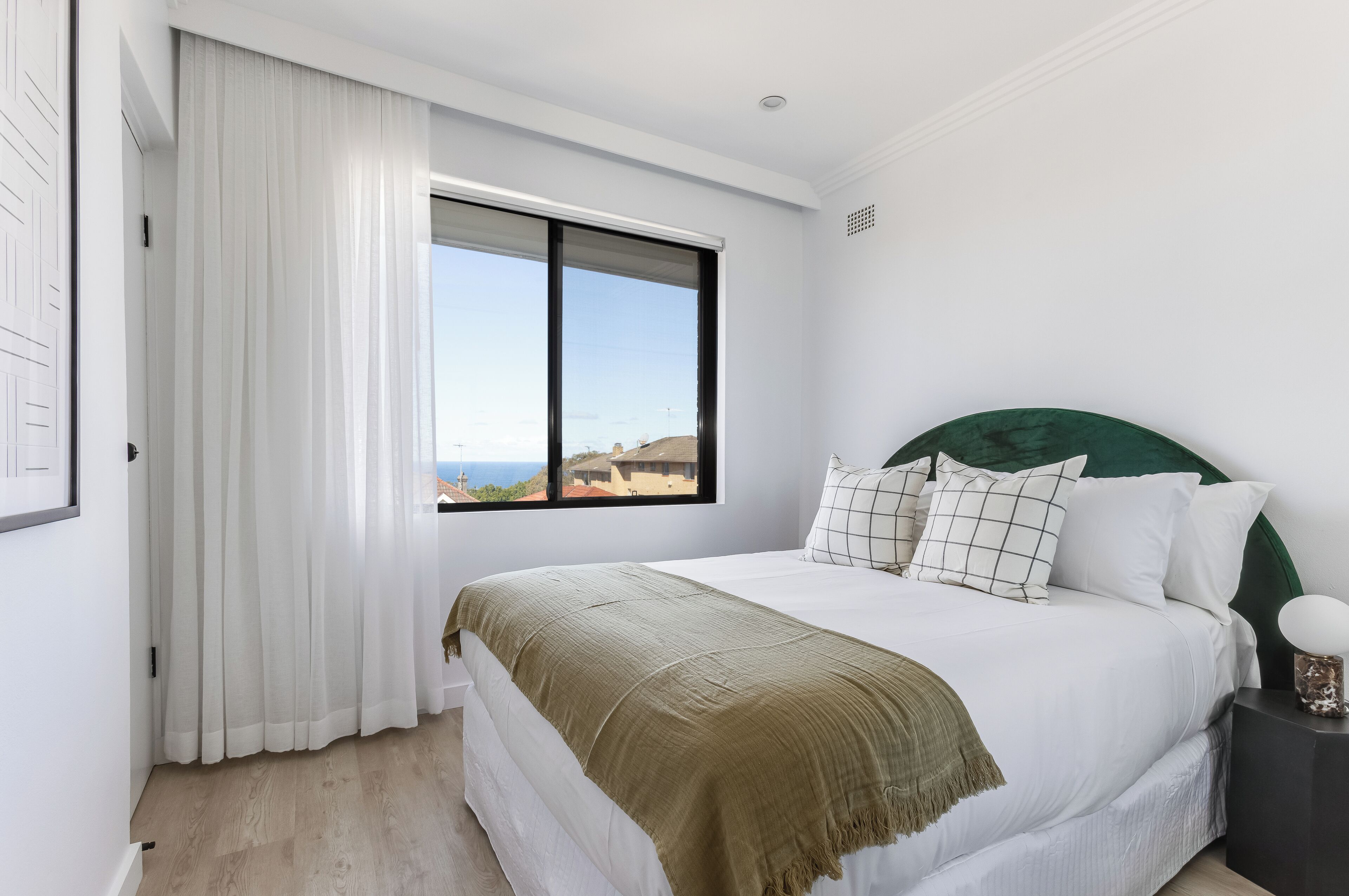Two Bedrooms Ocean View Apartment | Desk, laptop workspace, iron/ironing board, cots/infant beds
