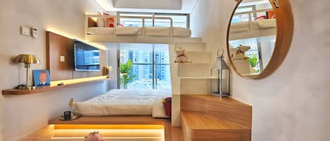 公寓, 3 間臥室, 城市景 | 書桌、熨斗/熨衫板、免費 Wi-Fi