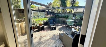 Modern Rockridge Studio with Private Deck