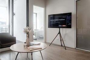 2 chambres, fer et planche à repasser, Wi-Fi, draps fournis