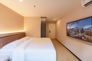 Desk, free WiFi - YueZhi Hotel Guangzhou East Station (Guangzhou)