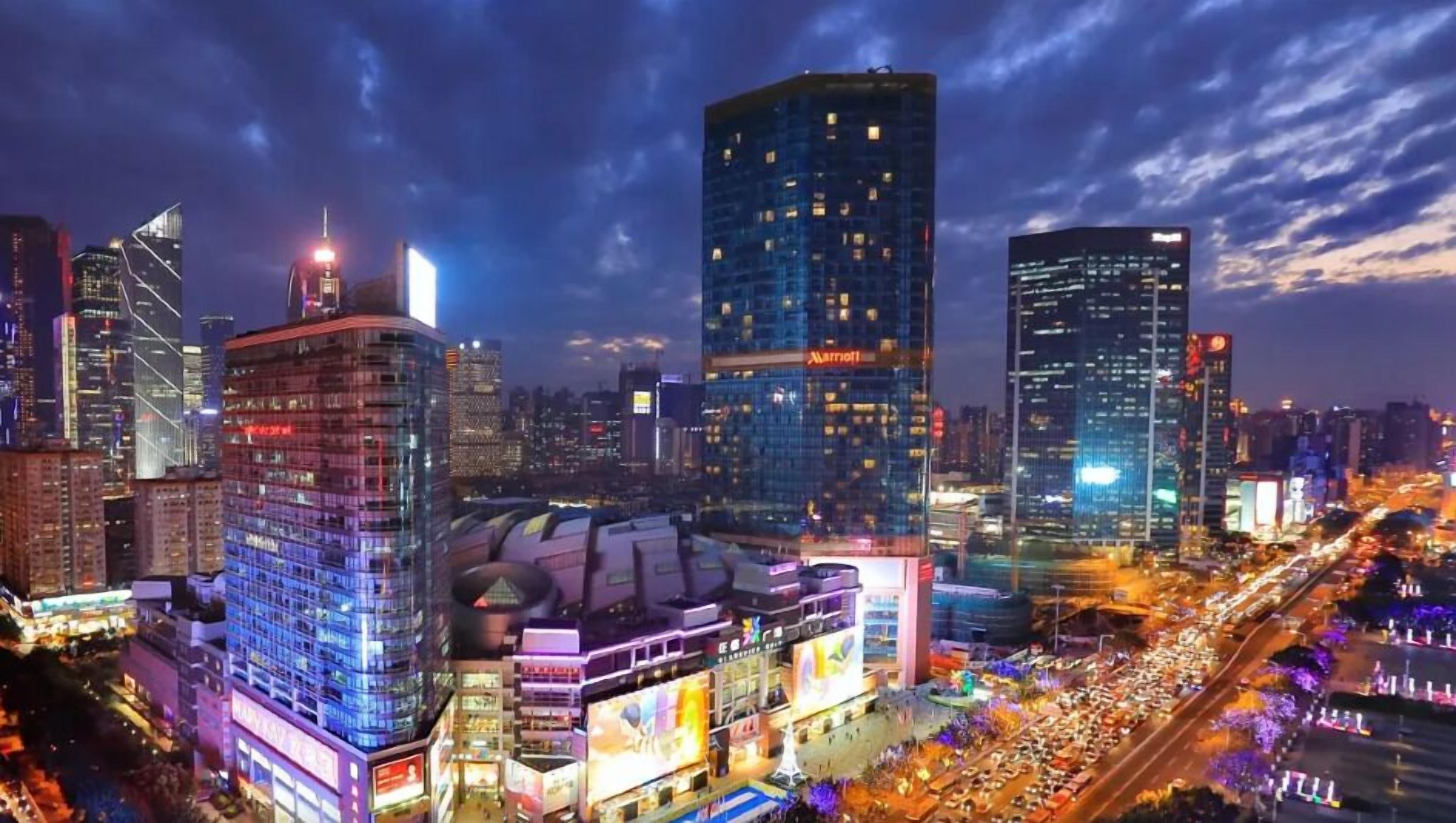 City view from property