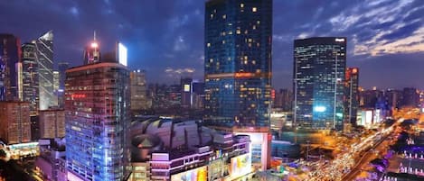 City view from property