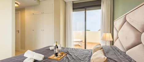 Luxury Penthouse, Multiple Bedrooms, 2 Bathrooms, Mountainside (Door To The Sun Estepona) | 2 bedrooms, laptop workspace, iron/ironing board, free WiFi