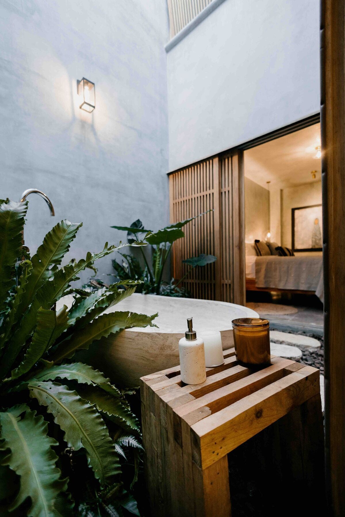 Enceinte de l’hébergement