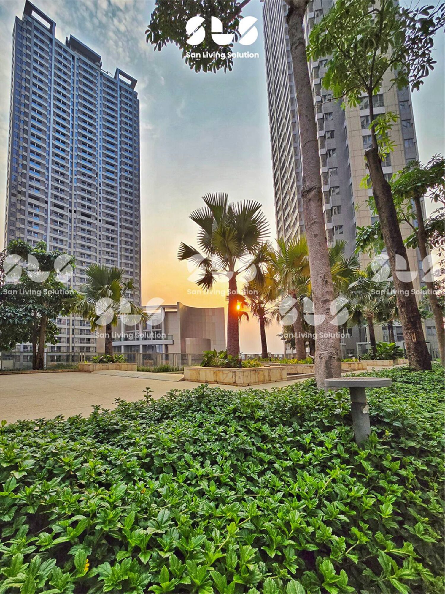 المنطقة المحيطة بالمنشأة