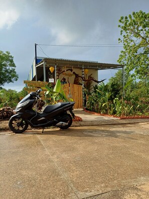 Khuôn viên nơi lưu trú