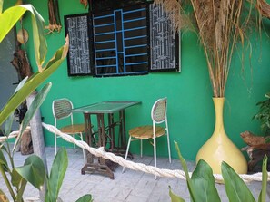 Chambre Deluxe, non-fumeur, vue jardin | Terrasse/Patio