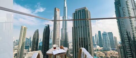 Vue depuis le balcon