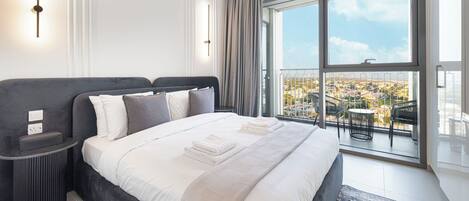 公寓, 多張床, 陽台, 城市景觀