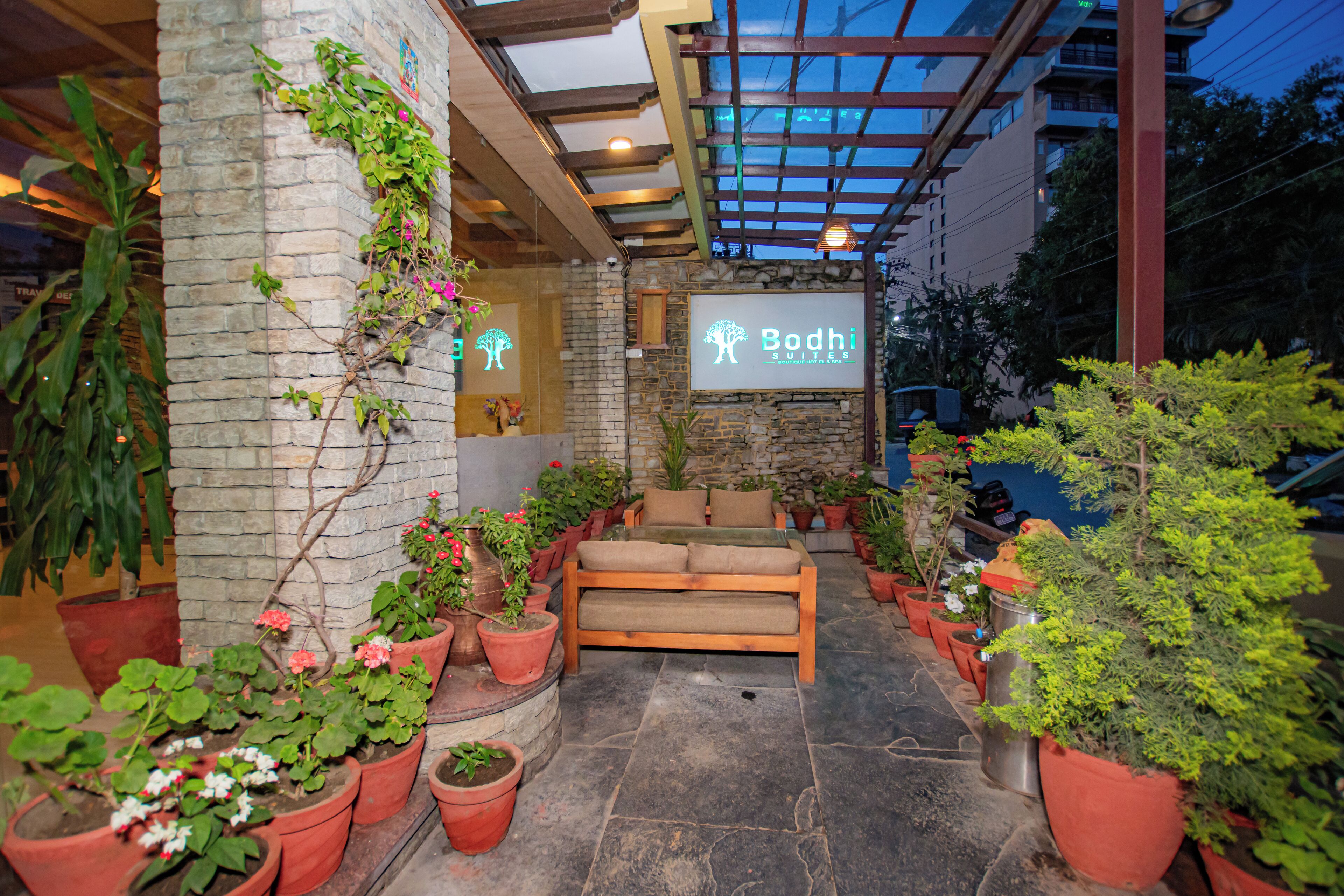 Coin salon dans le hall